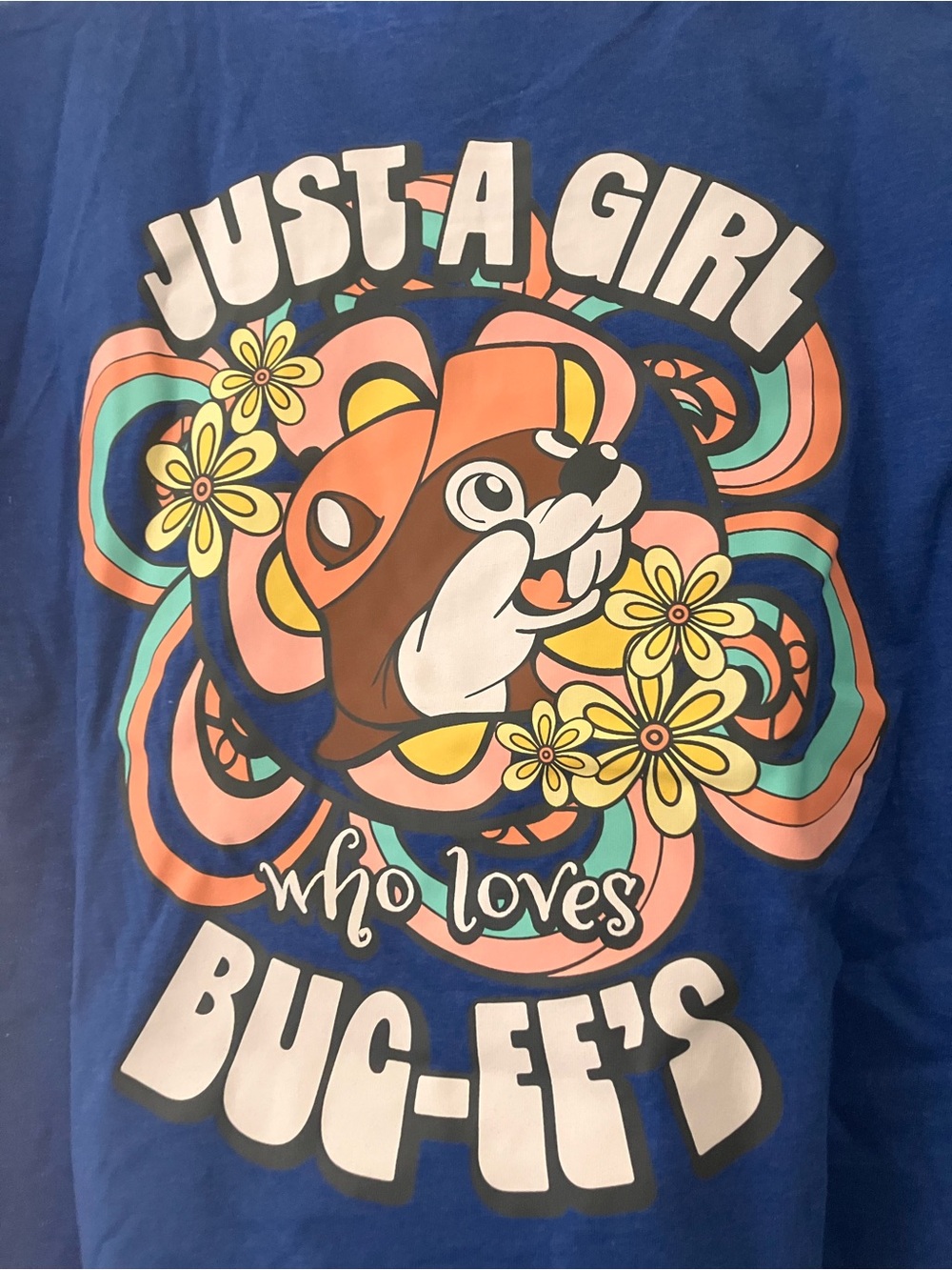 Just A Girl Who Loves Bug-Ee's Graphic Tee - NWT
